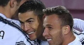 “Cristiano Ronaldo te motiva mucho más y es más social” Arthur