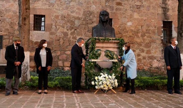 Gobierno de Morelia conmemora CCV Aniversario Luctuoso del Generalísimo José María Morelos y Pavón