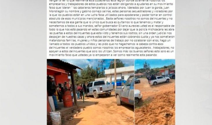 Inseguridad y amenazas constantes en comunidades de Michoacán, pobladores urgen ayuda