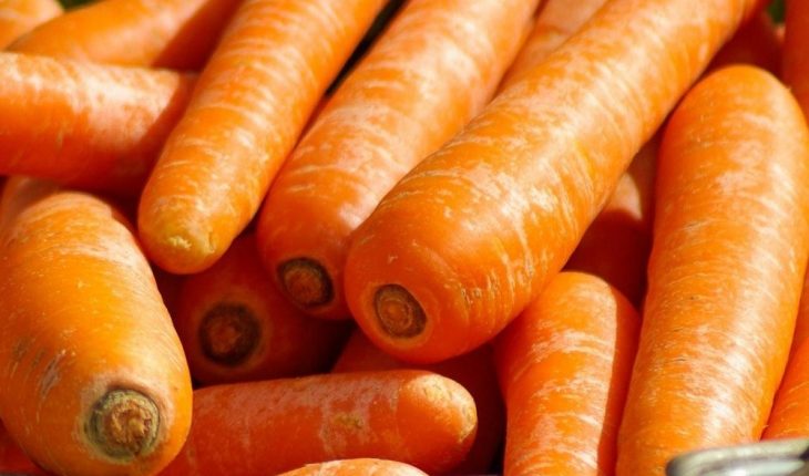 La zanahoria ayuda a obtener vitamina A tras proceso un químico