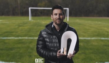 Lionel Messi fue electo “Campeón de la Paz” 2020 por Peace & Sport