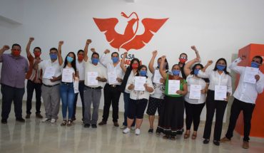 Michoacán continúa pintándose de naranja al inaugurar la Casa Ciudadana en Tepalcatepec