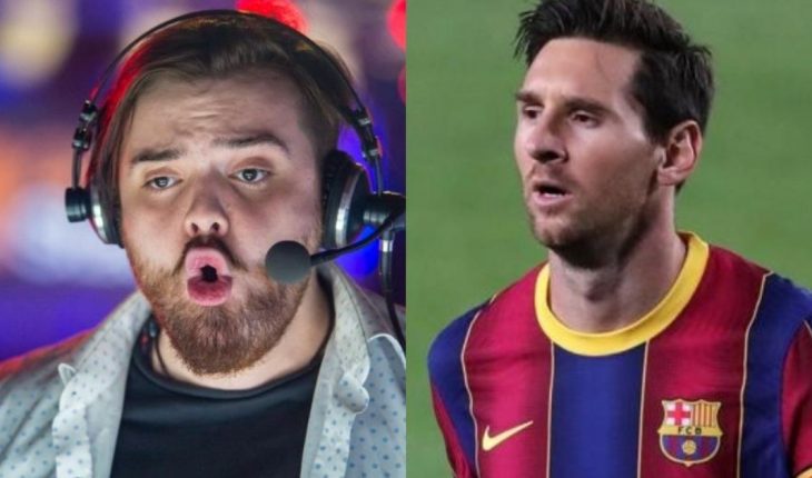 Mirá la reacción de Ibai Llanos cuando le preguntaron a Messi sobre él