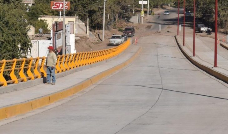 Obras en puente elevado en río Sinaloa será entregado en enero