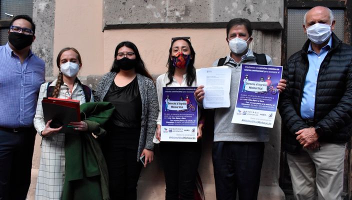 Organizaciones presentan iniciativa para garantizar el Ingreso Mínimo Vital en Michoacán