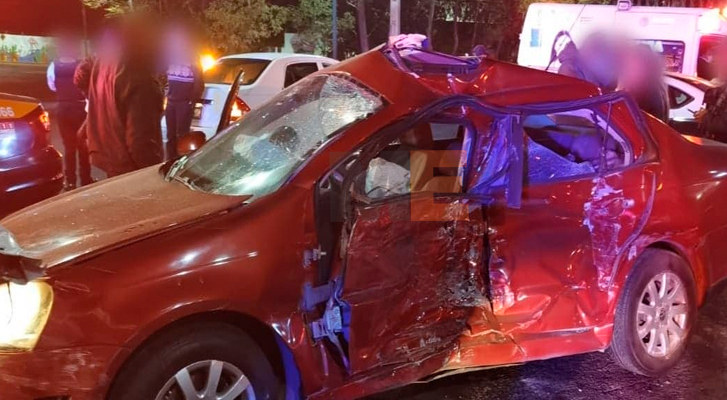 Patrulla y auto particular protagonizan choque en Morelia; hay 2 lesionadas