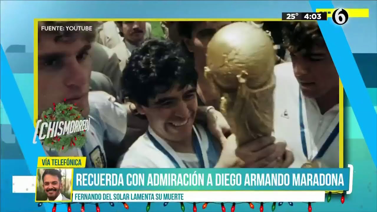 El duelo nacional de Argentina por Maradona | El Chismorreo