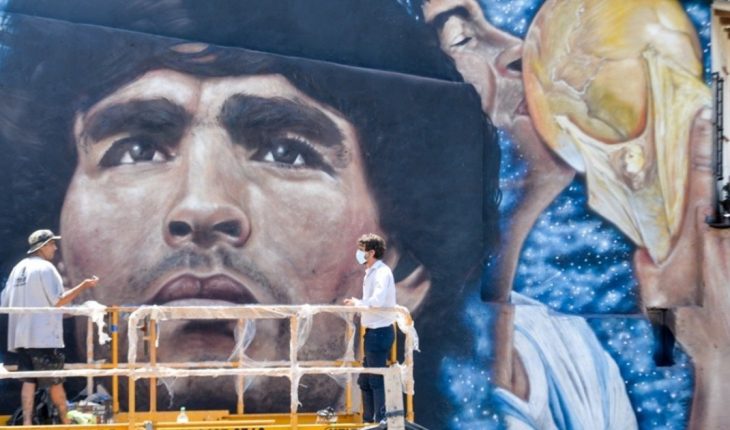 translated from Spanish: ‘Diego Armando Maradona’ tunnel opened in San Fernando