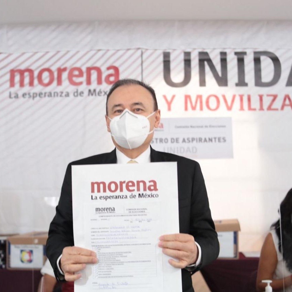 Durazo registers as Morena's pre-born in Sonora