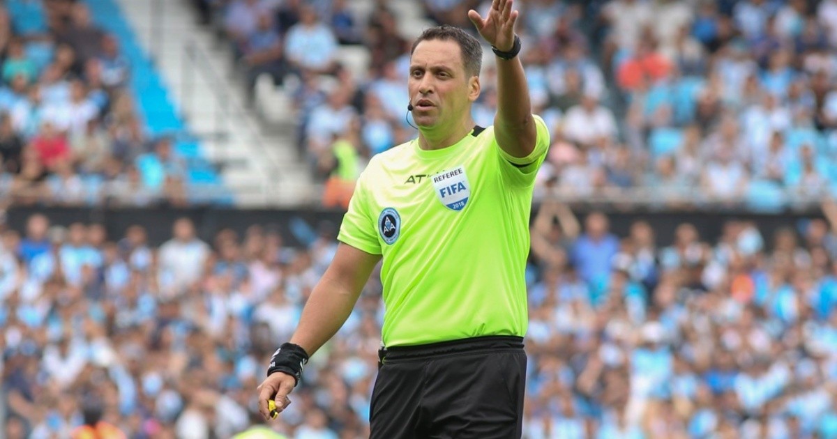 Fernando Rapallini will be the superclassic referee between Boca and River