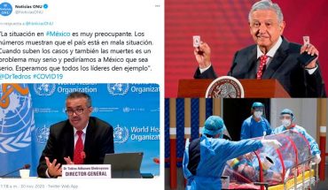 translated from Spanish: Mexico is “in a bad situation in the face of the covid-19 epidemic,” undesired