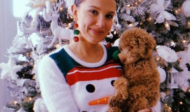 translated from Spanish: Millie Bobby Brown opens her heart at Christmas
