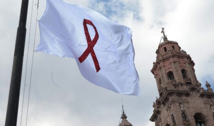 translated from Spanish: Morelia government conducts HIV/AIDS prevention campaign