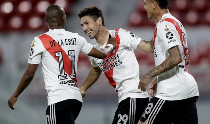 translated from Spanish: River beats National in Avellaneda 1-0