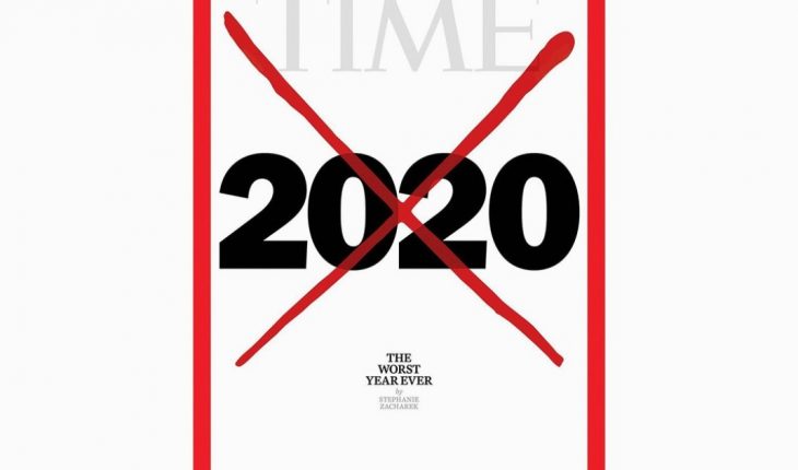 translated from Spanish: “The Worst Year of All,” the latest cover of Time magazine
