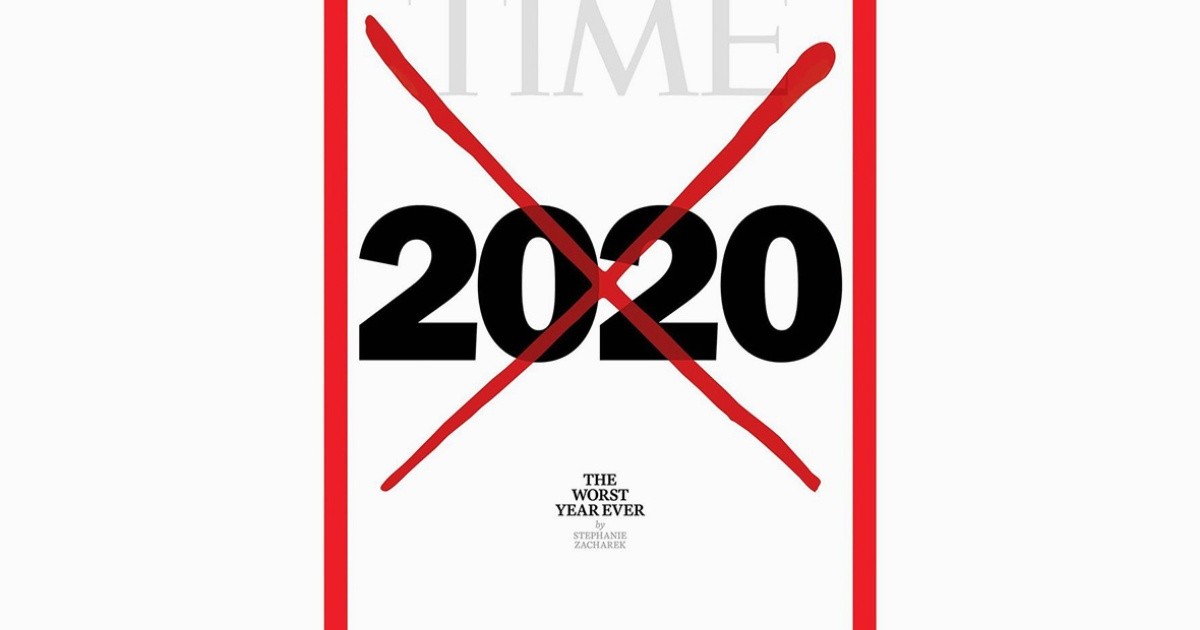 "The Worst Year of All," the latest cover of Time magazine
