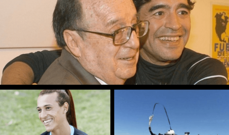 translated from Spanish: The day Diego Maradona met his idol, Roberto Gómez Bolaños; Mara Gómez will go on to history on her debut in a professional tournament; In different accidents, two paratroopers died in Santa Fe