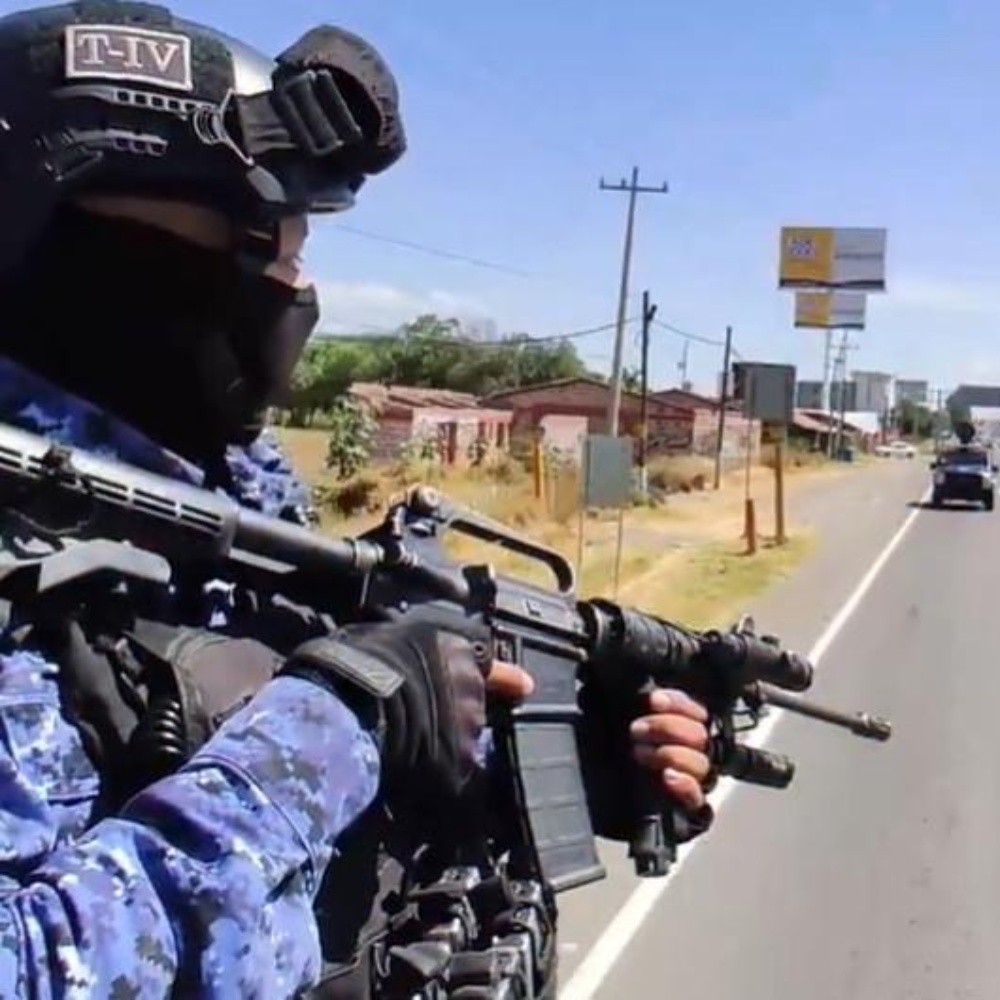 They capture 8 men in Guanajuato; they confiscate drugs and weapons
