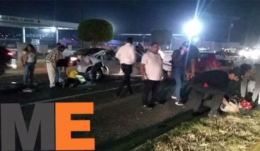 translated from Spanish: Three wounded in vehicular carambola on exit to Salamanca