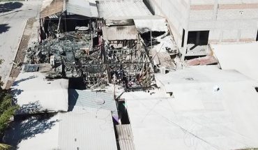 Cenizas y un inmenso dolor queda de la tragedia causada por un incendio en Topolobampo, Sinaloa