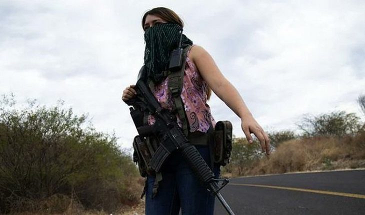 Grupo compuesto solo por mujeres tomó las armas para defenderse en México