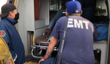 Hombre resulta herido tras operar montacargas en Mazatlán