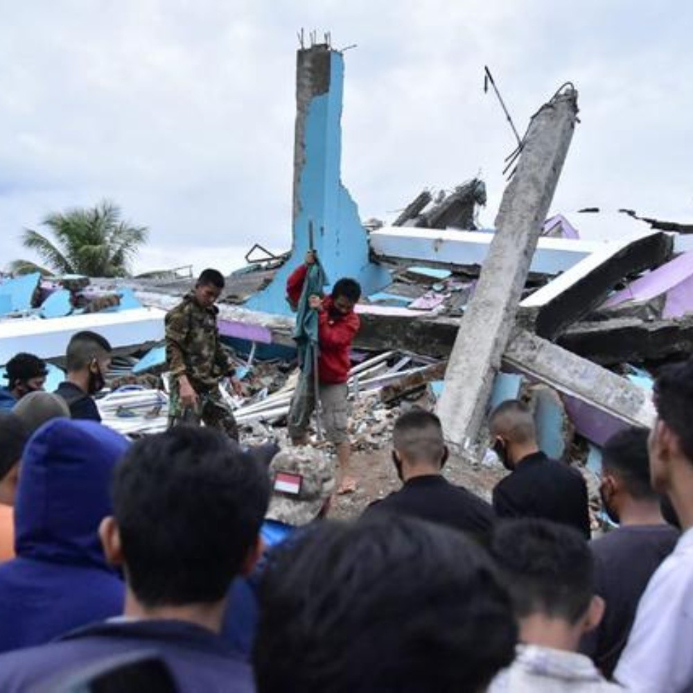Más de 34 muertos deja el potente sismo ocurrido en Indonesia
