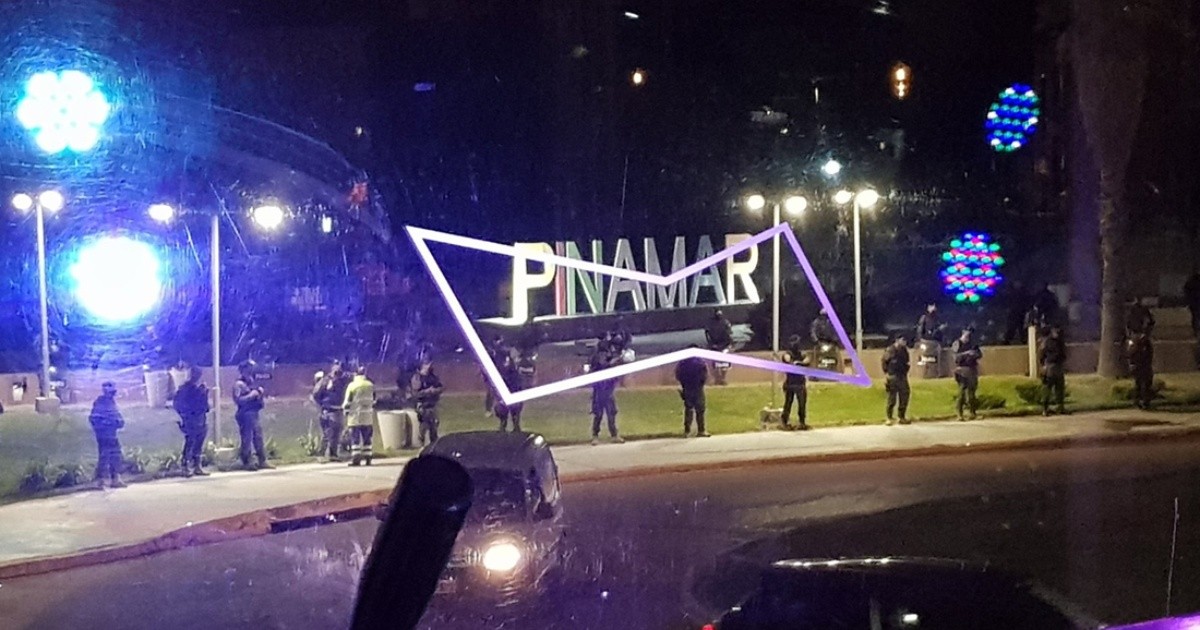 Pinamar: operativo policial para evitar que turistas festejen Año Nuevo en la playa