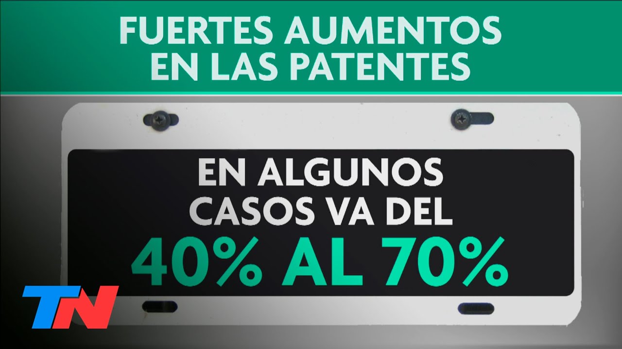 Aumentaron las patentes en la Ciudad: hay subas de hasta 100%