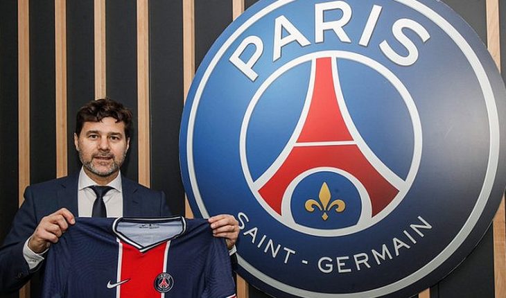 translated from Spanish: Paris Saint-Germain officialized the arrival at its bank in Mauricio Pochettino