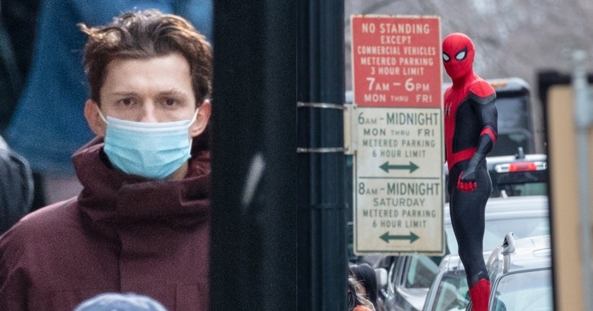 The first images from the Spider-Man 3 set were leaked