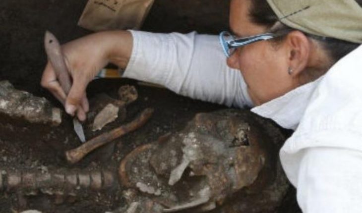 translated from Spanish: They analyze 80 pre-Hispanic remains discovered in Puebla