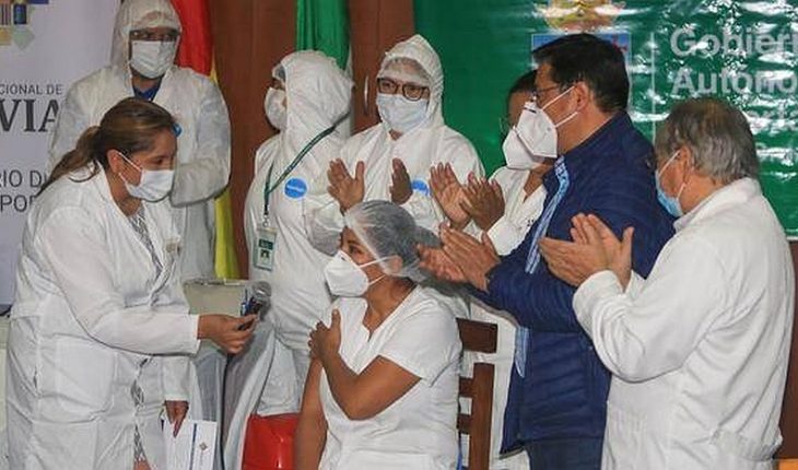 Bolivia comenzará inoculación masiva contra el covid-19 la próxima semana