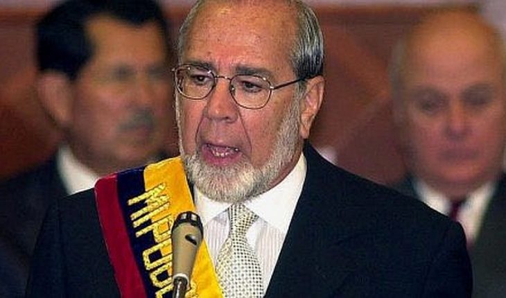 Falleció expresidente de Ecuador Gustavo Noboa