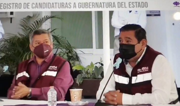 Félix Salgado se registra como candidato al gobierno de Guerrero