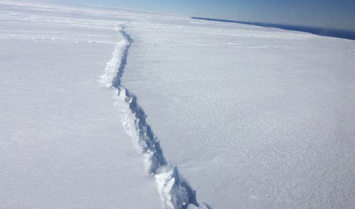 Iceberg del tamaño de Londres se desprendió en la Antártida