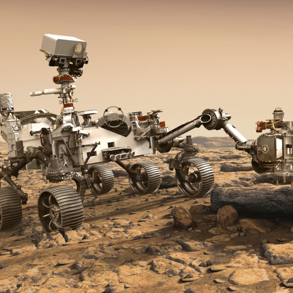 La NASA publica imágenes espectaculares de la llegada de Perseverance a Marte