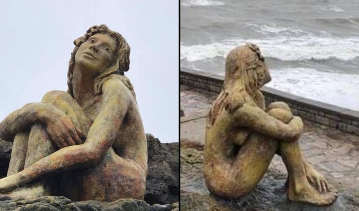 Misterio resuelto en Mar del Plata: el autor de la escultura en Playa Chica es un médico