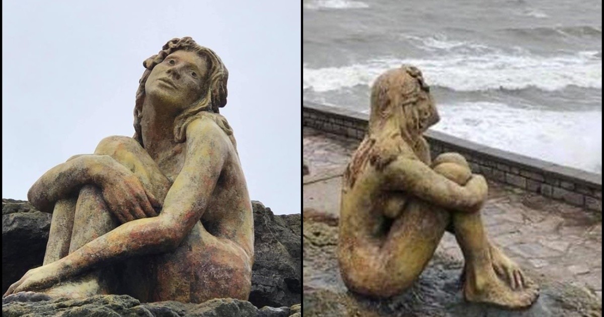 Misterio resuelto en Mar del Plata: el autor de la escultura en Playa Chica es un médico