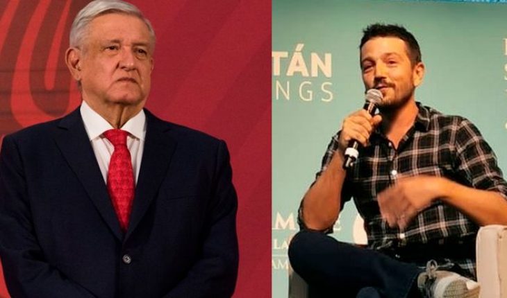 Pide Diego Luna al presidente AMLO “romper el pacto patriarcal” con Félix Salgado Macedonio