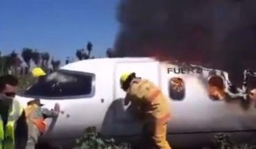 Se estrella avioneta en Veracruz; hay 7 muertos