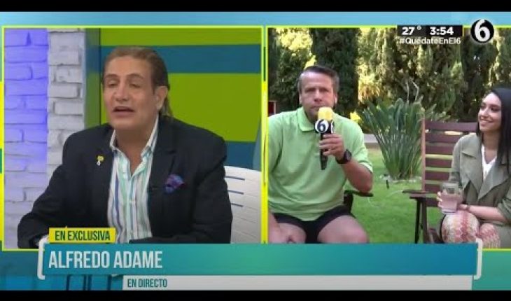Video: Alfredo Adame coquetea en plena entrevista | El Chismorreo