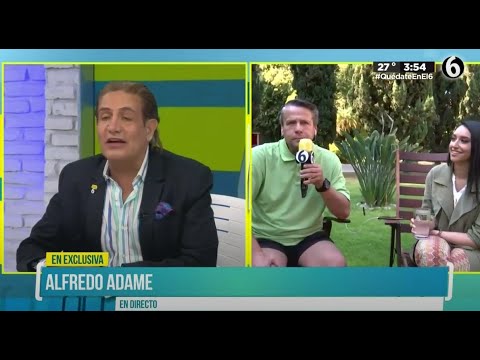 Alfredo Adame coquetea en plena entrevista | El Chismorreo