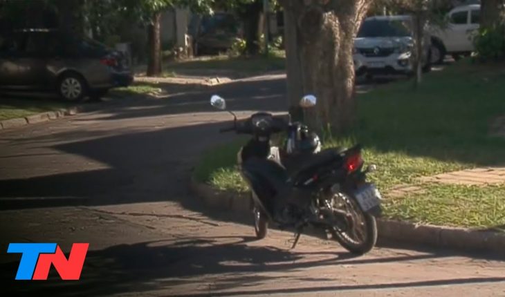 Video: Vivir robado | Motochorros le robaron la moto a un repartidor: es el cuarto vehículo que le sacan