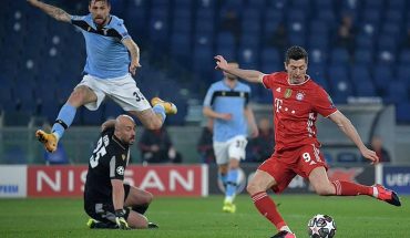 translated from Spanish: Bayern beat Lazio and was one step away from the quarter-finals
