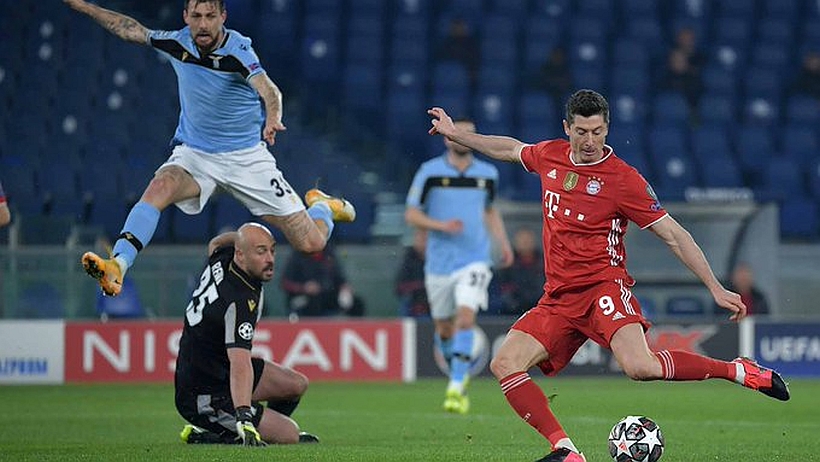 Bayern beat Lazio and was one step away from the quarter-finals