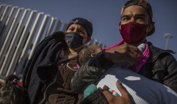 translated from Spanish: US processes 25 thousand asylum applications from Trump expelled to Mexico