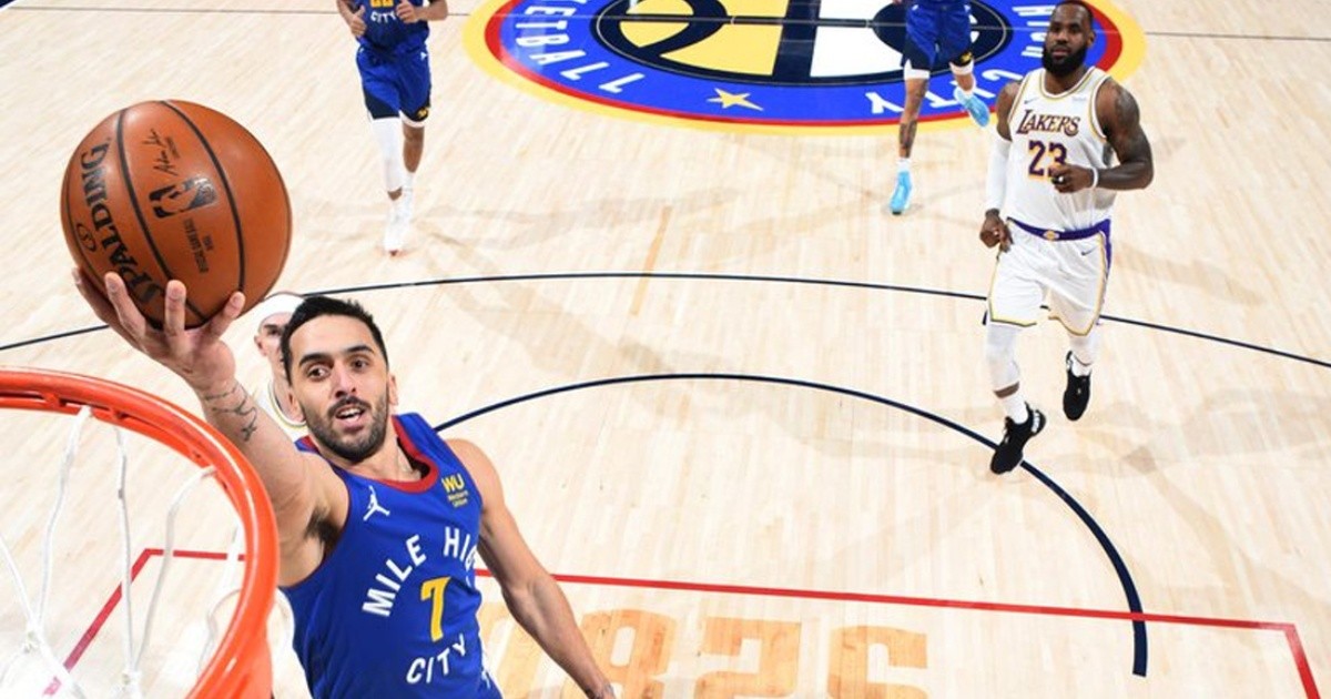 With a brilliant performance by Campazzo, Denver beat the Lakers
