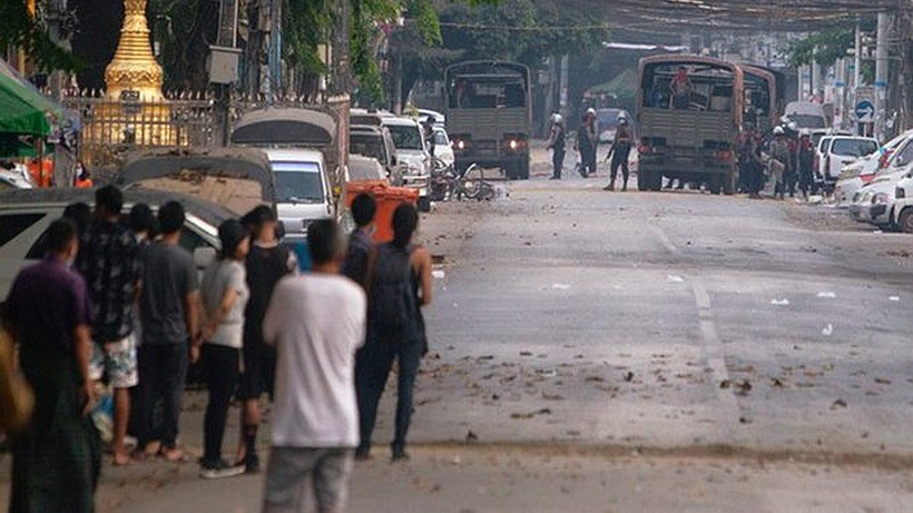 Al menos 7 muertos en Myanmar producto de la represión militar a las protestas contra el golpe