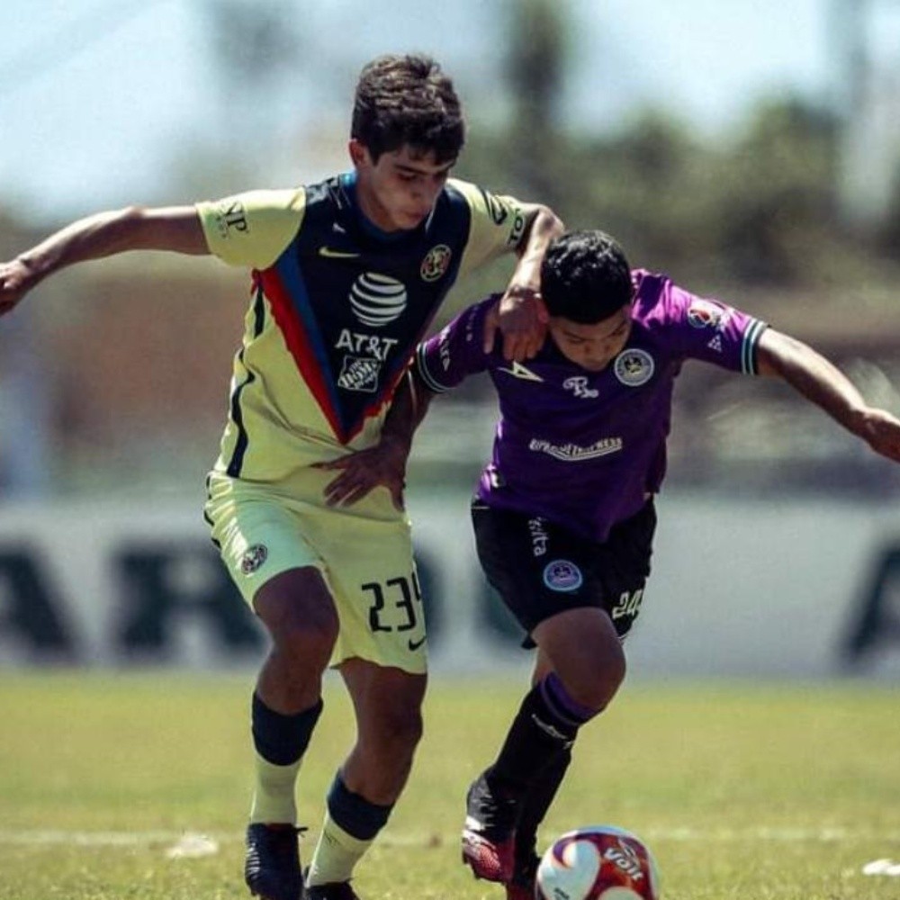 América Sub-17 le hace daño a Mazatlán FC y se queda con las 3 unidades